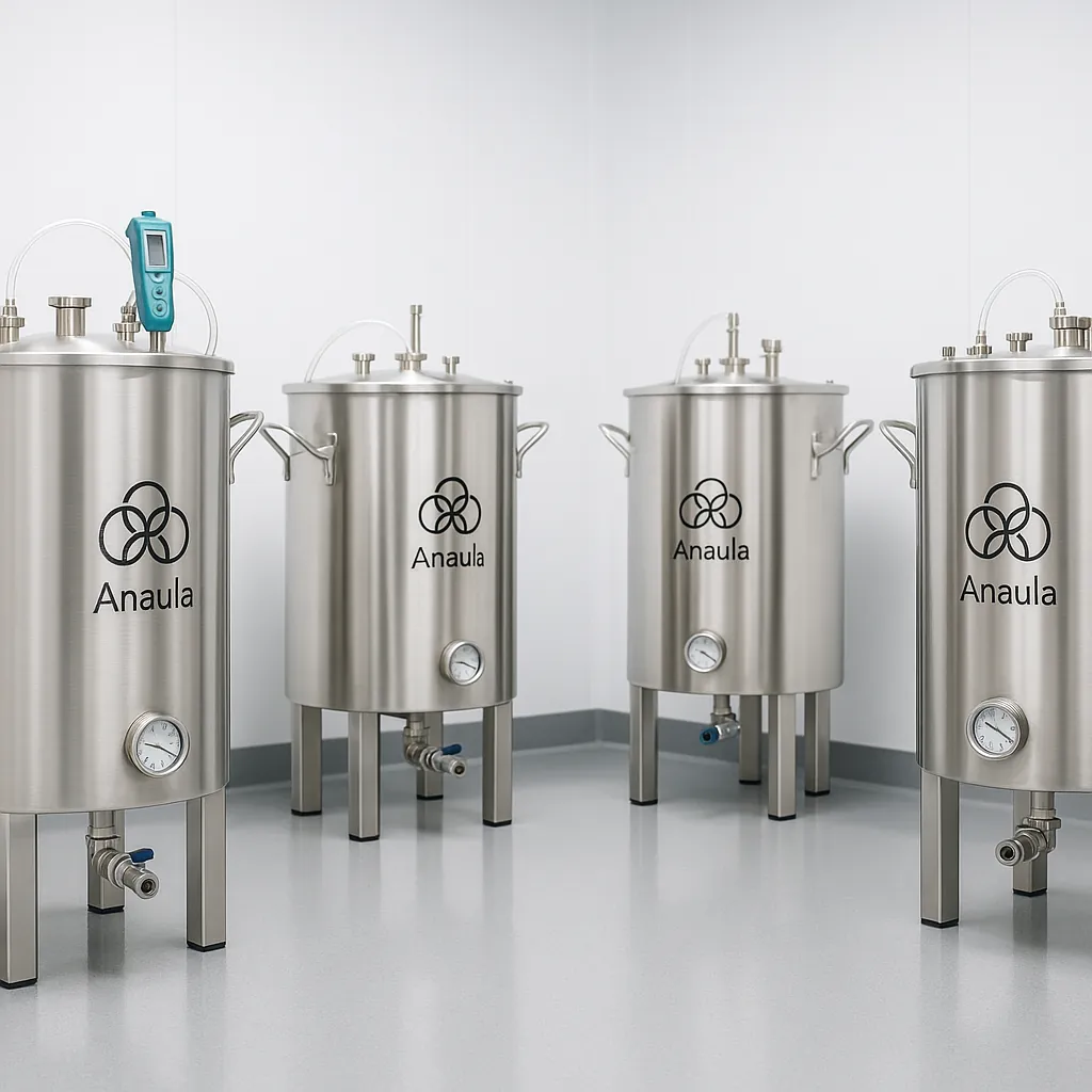 Anaula compact professional photobioreactors (set of four)